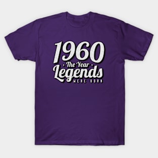 1960 Birth Year T-Shirt